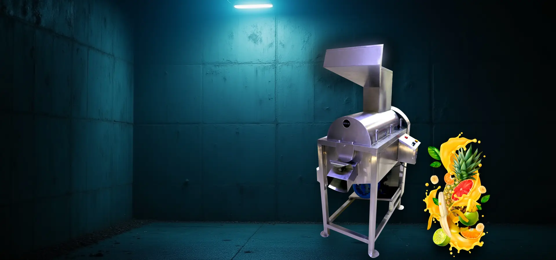 Despulpadora industrial Boxa de acero inoxidable para procesamiento de frutas